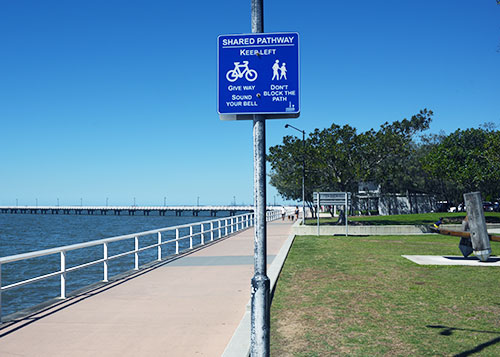 Sandgate beach foreshore